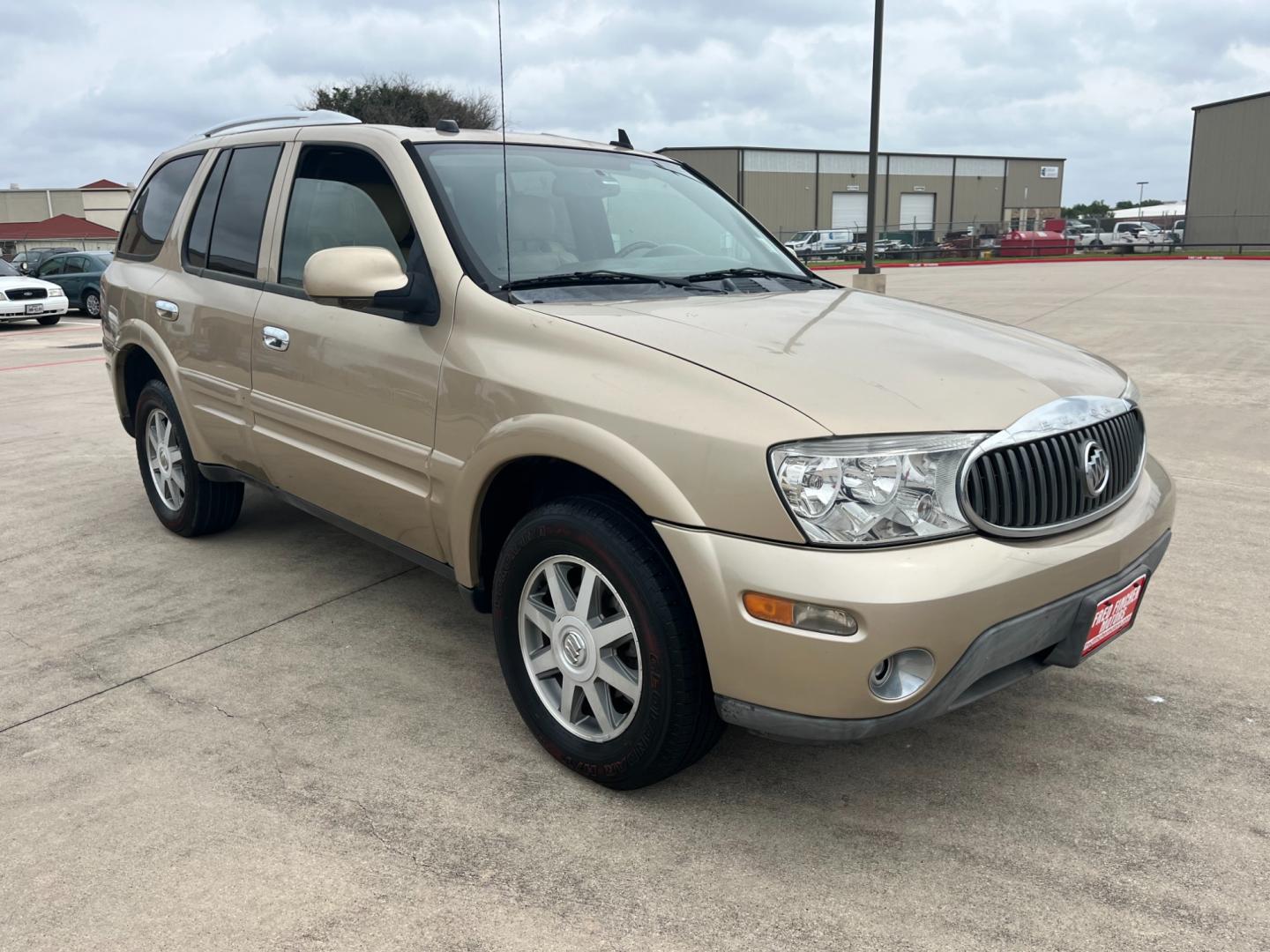 2007 GOLD /TAN Buick Rainier CXL (5GADS13S172) with an 4.2L L6 DOHC 24V engine, 4-Speed Automatic transmission, located at 14700 Tomball Parkway 249, Houston, TX, 77086, (281) 444-2200, 29.928619, -95.504074 - Photo#0